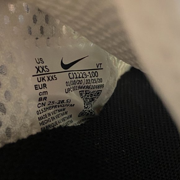 Nike Air Presto South Korea Shoe Multicolor CJ1229-100 NEW Sz XXS M 3-5/W 4.5-6 - Picture 8 of 8